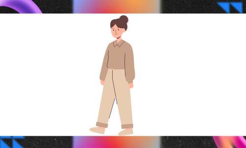 standing woman