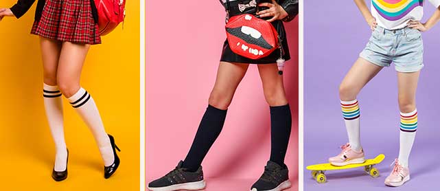 Dowi Hoisery High Knee Socks desktop