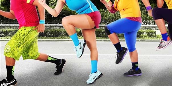 running