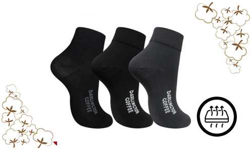 breathable socks set of 3