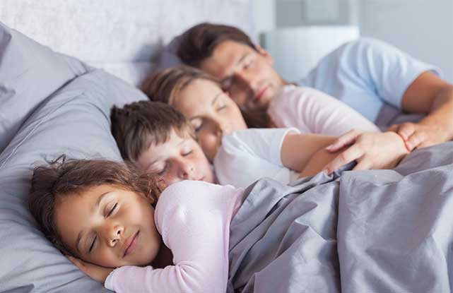 family sleep