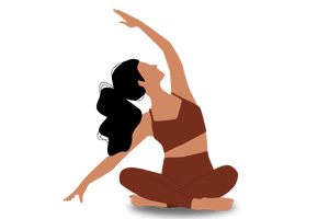 woman sitting position