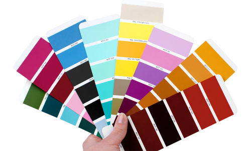 color swatches
