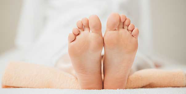 clean feet