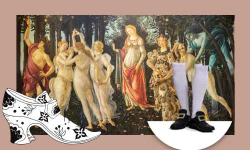 renaissance decorative socks